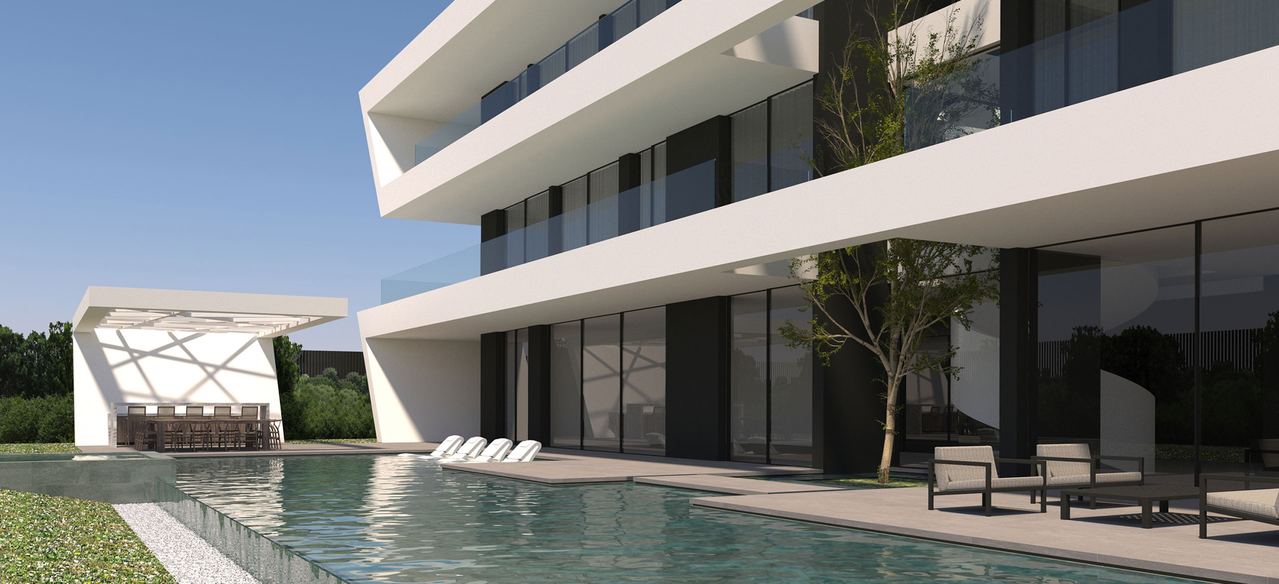 New three-storey Residence in Vouliagmeni